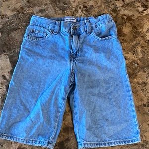 Old Navy blue Jean shorts size 10 boys